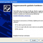 Aggiornamento driver per Windows